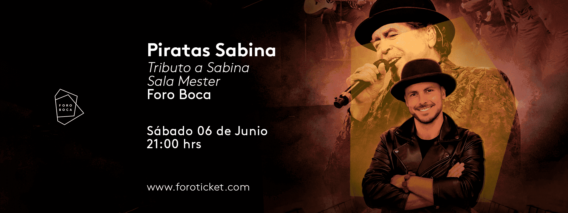 Piratas Sabina | El mejor tributo a Sabina