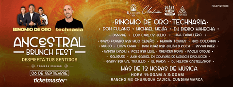 COMUNICADO OFICIAL – ANCESTRAL BRUNCH FEST