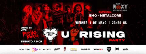 UPRISING PARTY (Fiesta Emo/Metalcore)