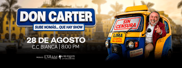 Don Carter - Sube Nomás Que Hay Show