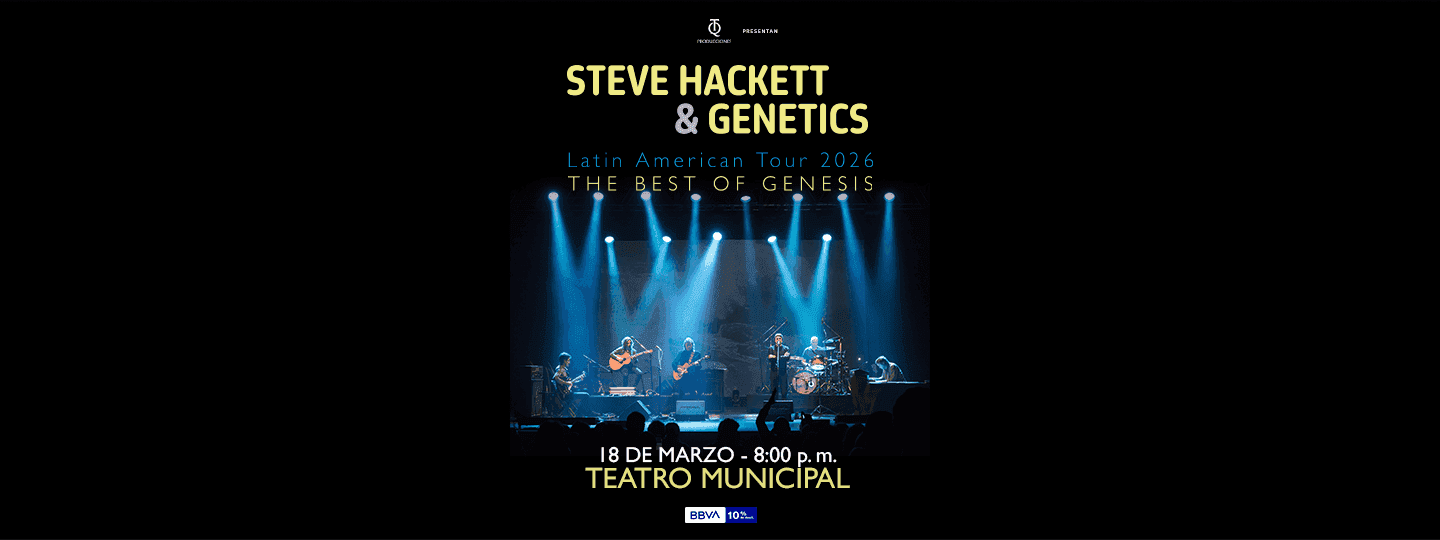 Banner Steve Hackett - Genetics