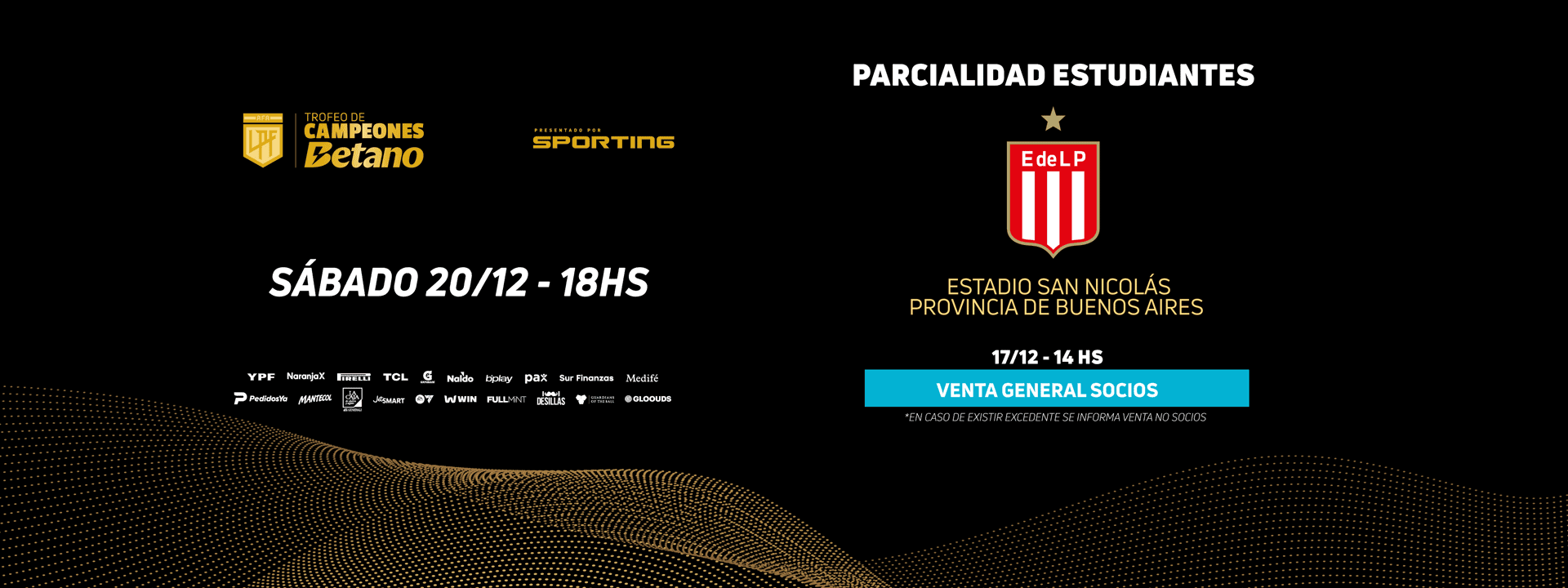 ESTUDIANTES LP vs. PLATENSE - Trofeo de Campeones Betano 2025