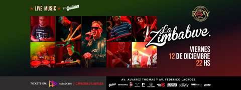LA ZIMBABWE "ULTIMO SHOW DEL AÑO"
