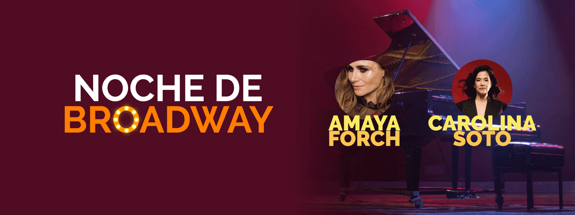 Banner Noche De Broadway
