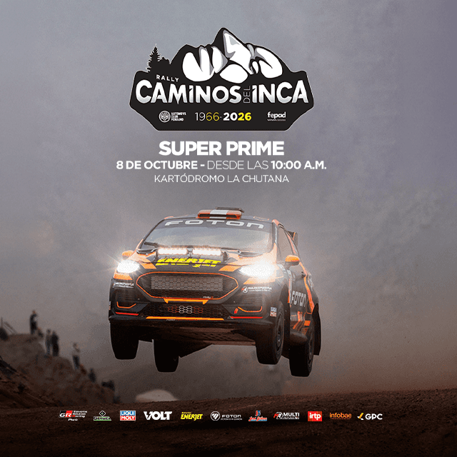 Rally Caminos del Inca - Super Prime