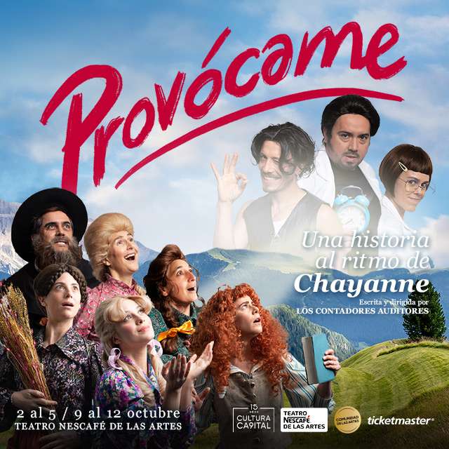 Provócame en Teatro NESCAFÉ de las Artes