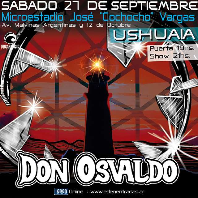 Don Osvaldo - Tierra del Fuego - 27/09/25 en Microestadio José "Cochocho" Vargas-Ushuaia