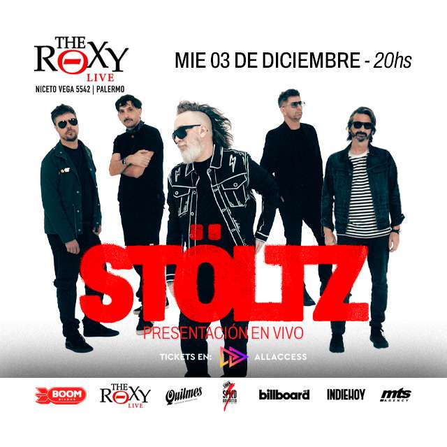 BOOM DISCOS PRESENTA: STÖLTZ - 3 de Diciembre