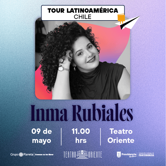 Inma Rubiales Presentación y Firma de Libros en Teatro Oriente