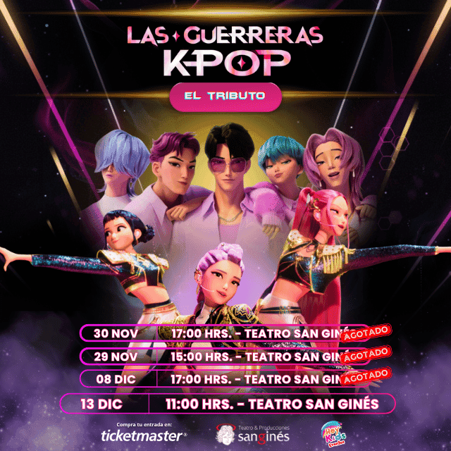 Las Guerreras del K-POP - El Tributo en Teatro San Ginés