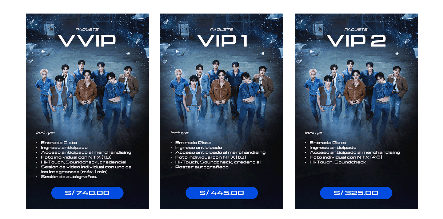 PAQUETES VIP