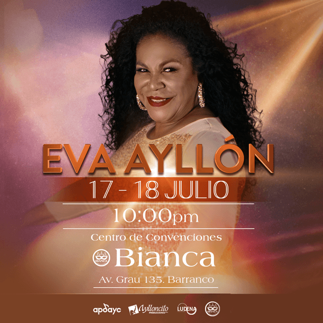 Con Guitarra y Cajón: Eva Ayllón en Centro de Convenciones Bianca