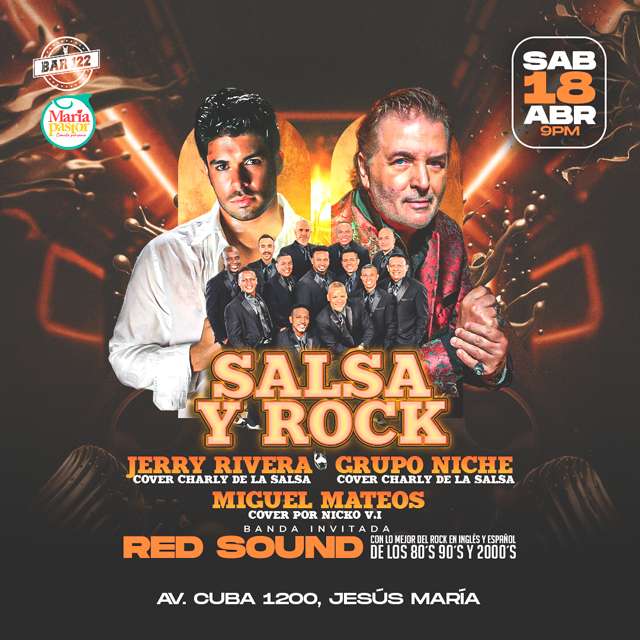 Rock y Salsa - Abril