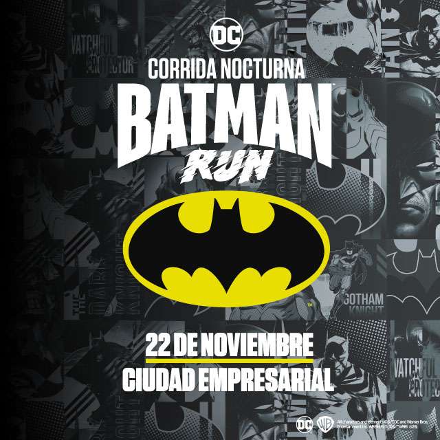 Batman Run 2025 en Parque Ciudad Empresarial
