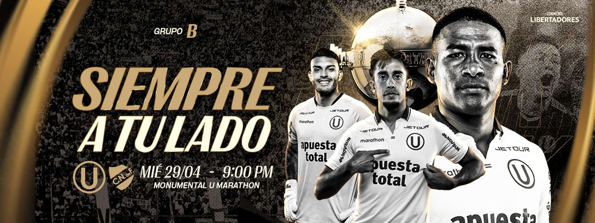 Universitario vs Nacional - F3 Copa Libertadores Grupo B