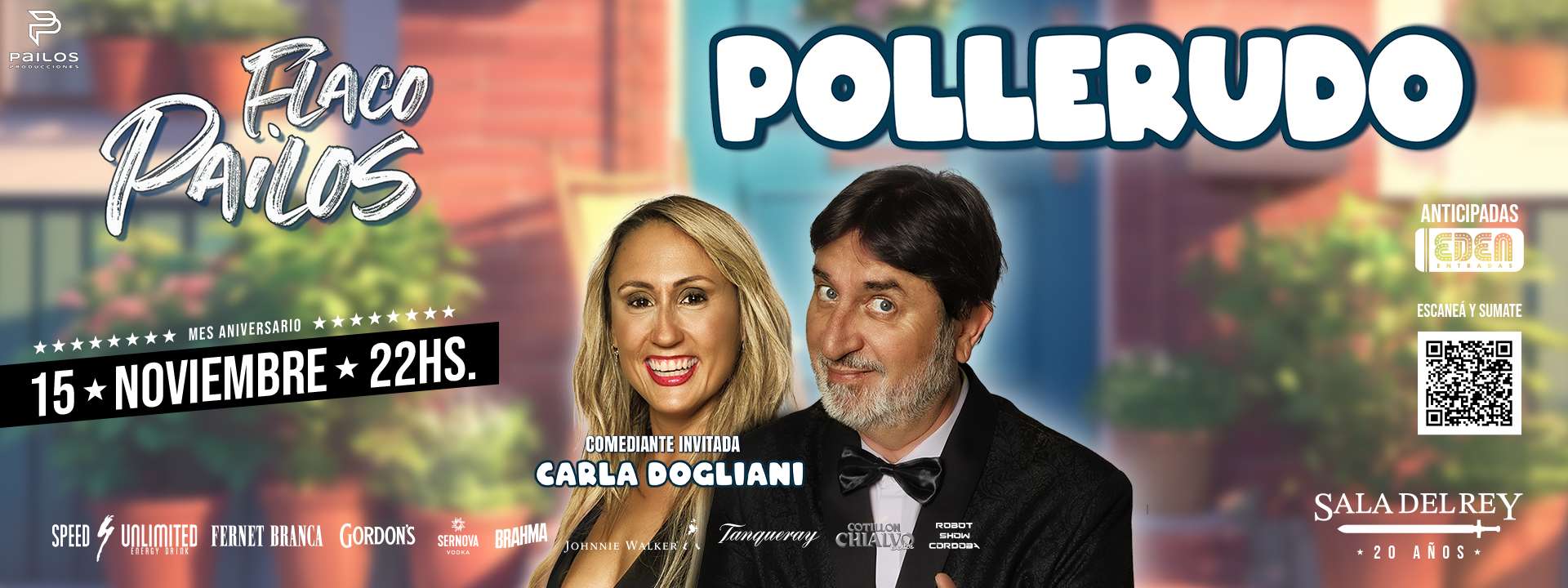 2025-11-15 El Flaco Pailos - Sala del Rey