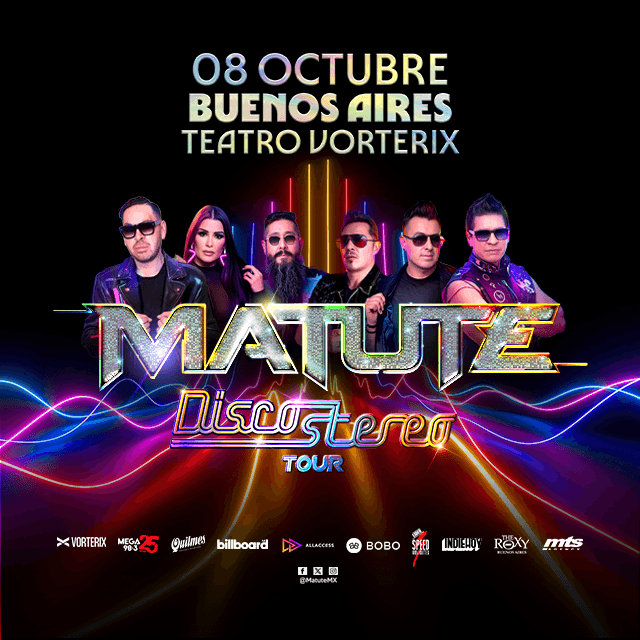 MATUTE – DISCO STEREO TOUR - 08 de Octubre