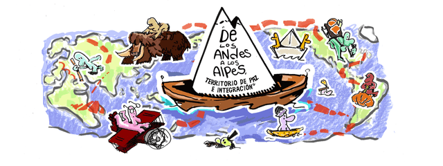 De Los Andes a Los Alpes (Territorio de Paz e Integración)