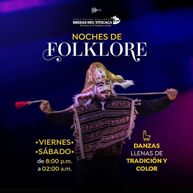 Noches de Folklore en Brisas del Titicaca 2026 - De Enero a Diciembre 2026