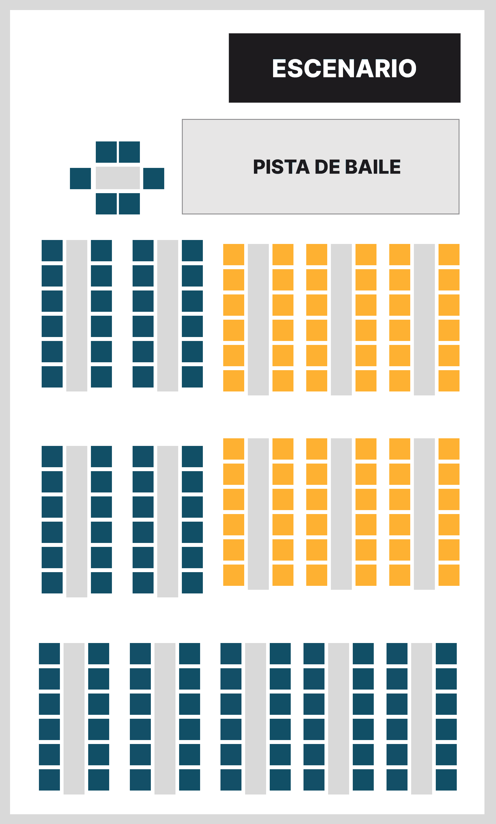 Imagen de tabla de precios