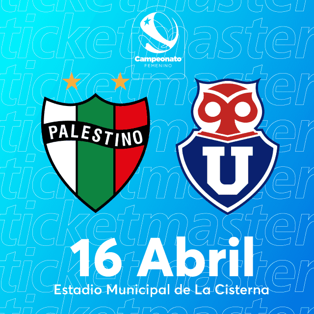Palestino vs U. de Chile Campeonato Femenino