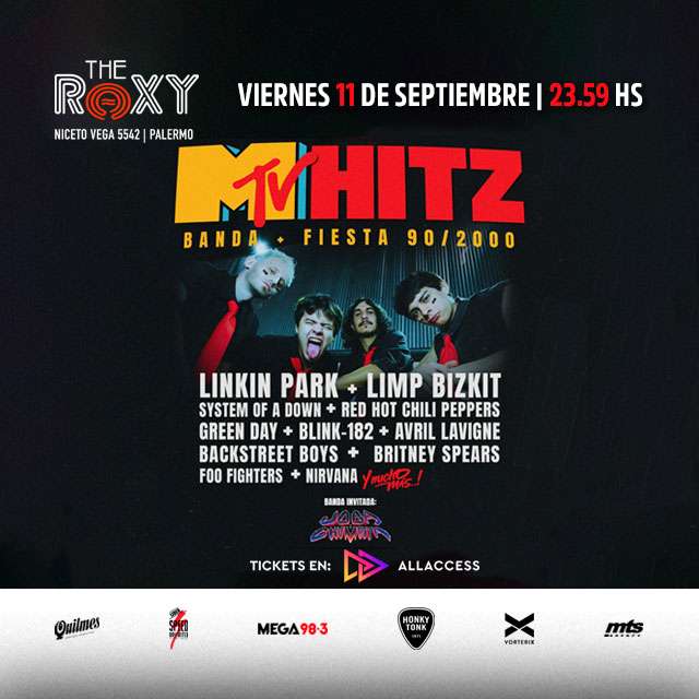 MTV HITZ - Viernes 11 de Septiembre 2026