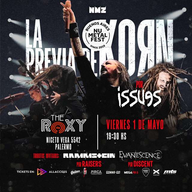 BUENOS AIRES NU METAL FEST en The Roxy Live