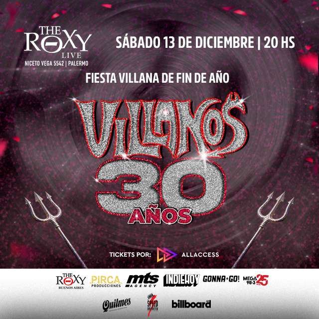 VILLANOS - FIESTA VILLANA DE FIN DE AÑO - 13 de Diciembre