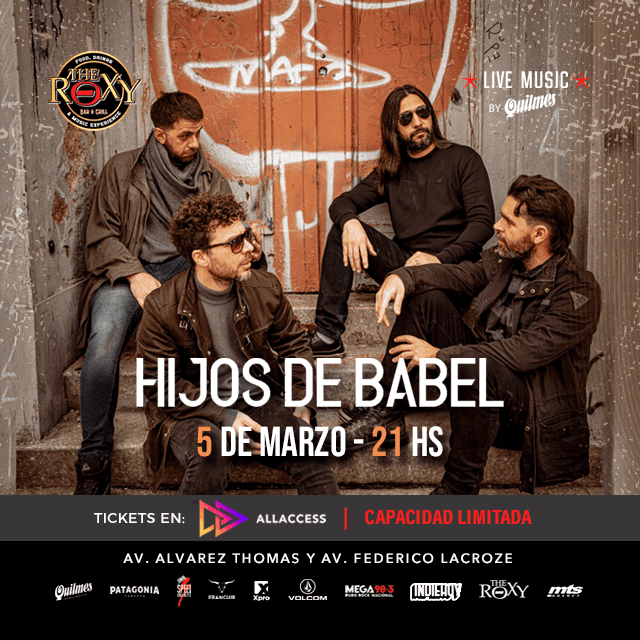 HIJOS DE BABEL EN VIVO - 5 de Marzo