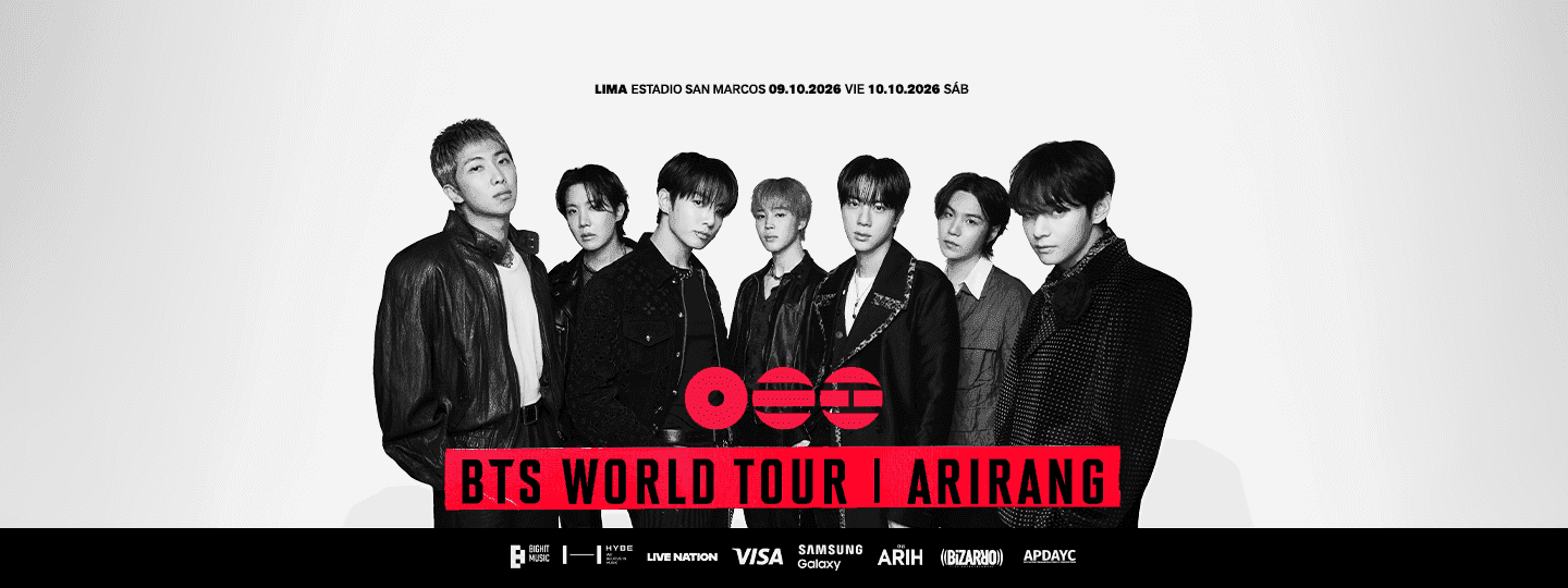 Banner BTS WORLD TOUR 'ARIRANG'