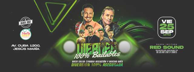 Viernes Bailable - 25 de Setiembre