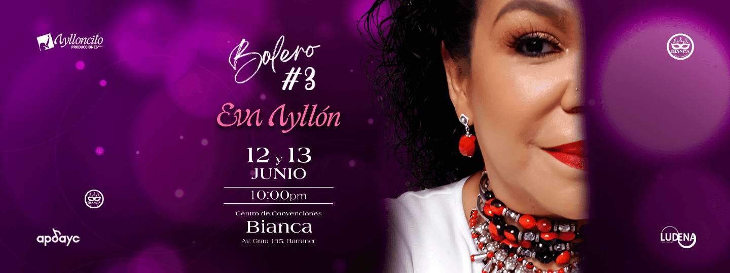 Banner Eva Ayllón - Bolero #3