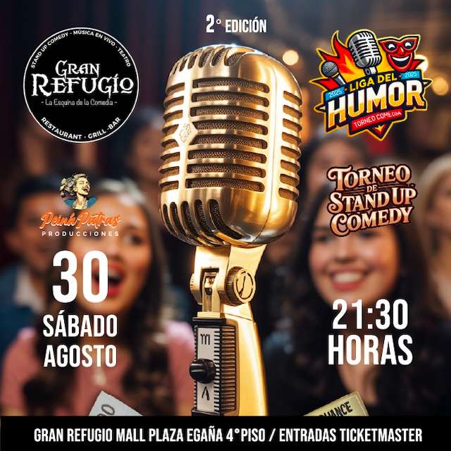 La Gran Final De La Liga Del Humor en Gran Refugio Mall Plaza Egaña