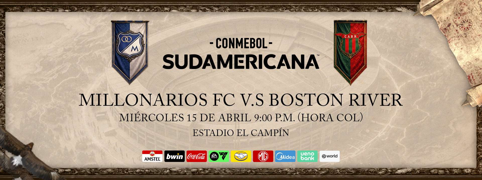 MFC VS. BOSTON RIVER | CONMEBOL SUDAMERICANA 2026