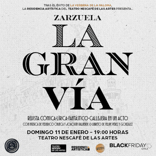 La Gran Via/Zarzuela - 11 de Enero 2026