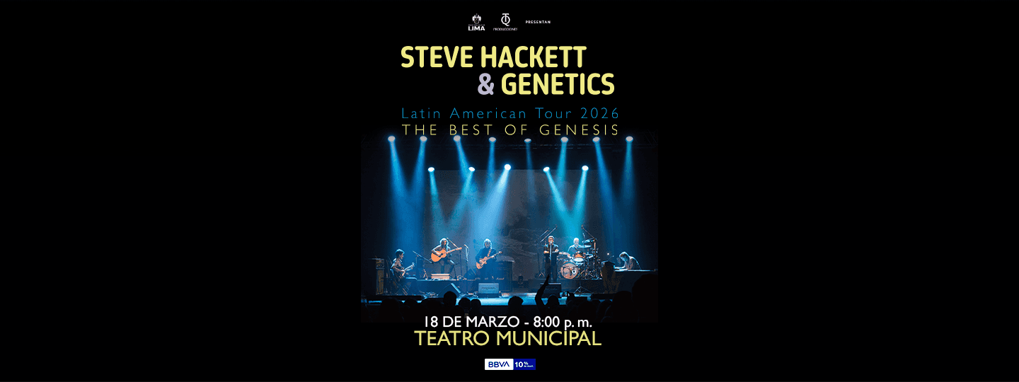 Banner Steve Hackett - Genetics