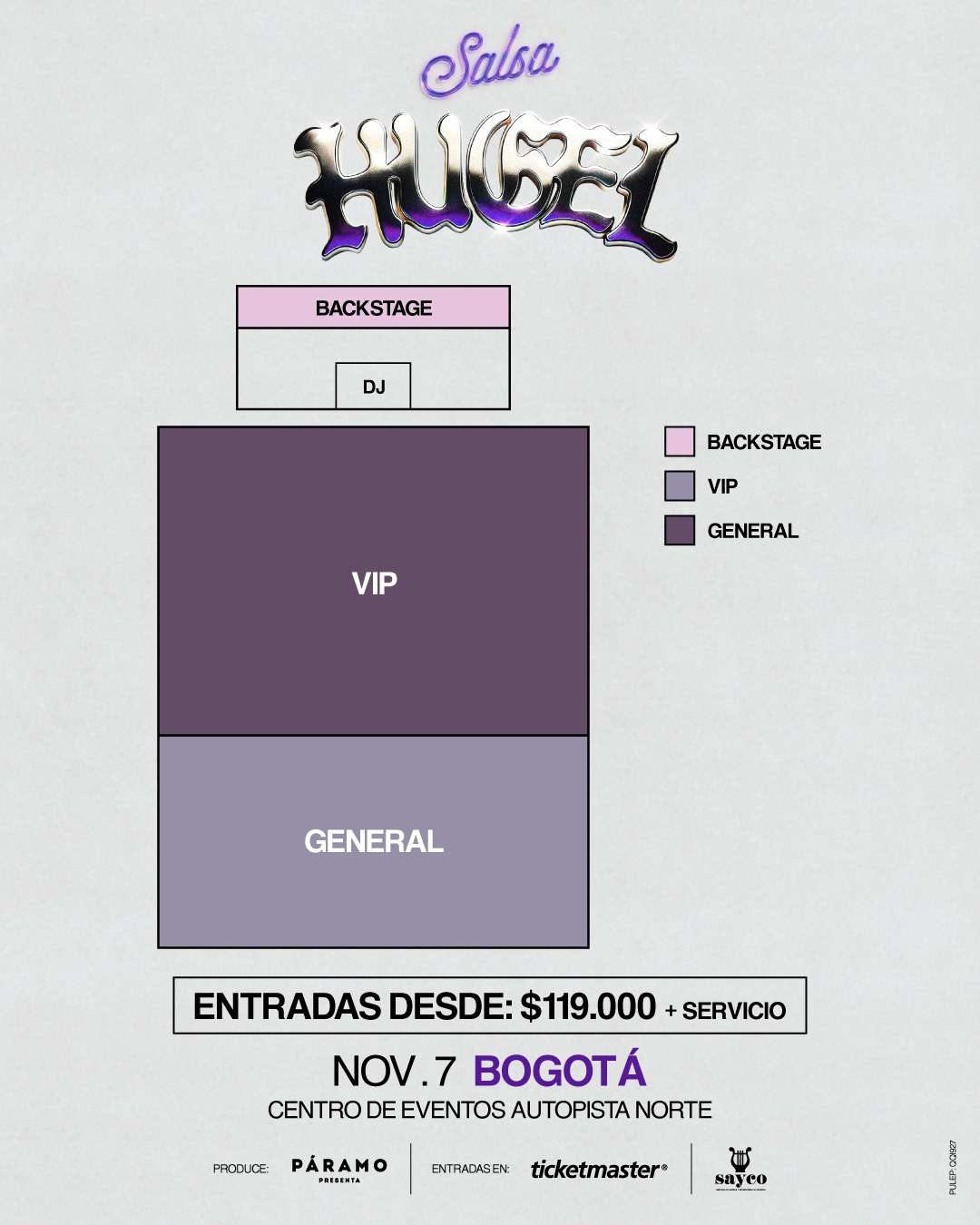 Mapa y precios