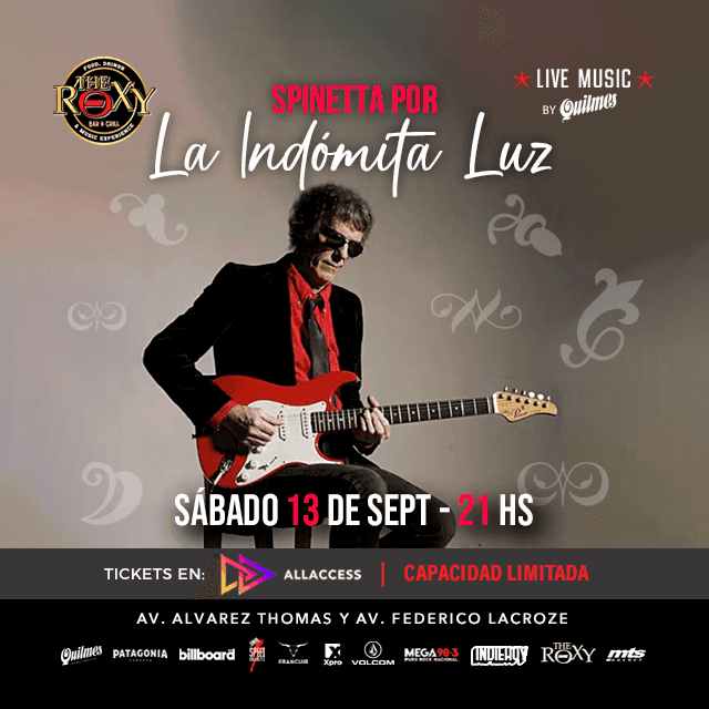 LA INDÒMITA LUZ en The Roxy Bar & Grill