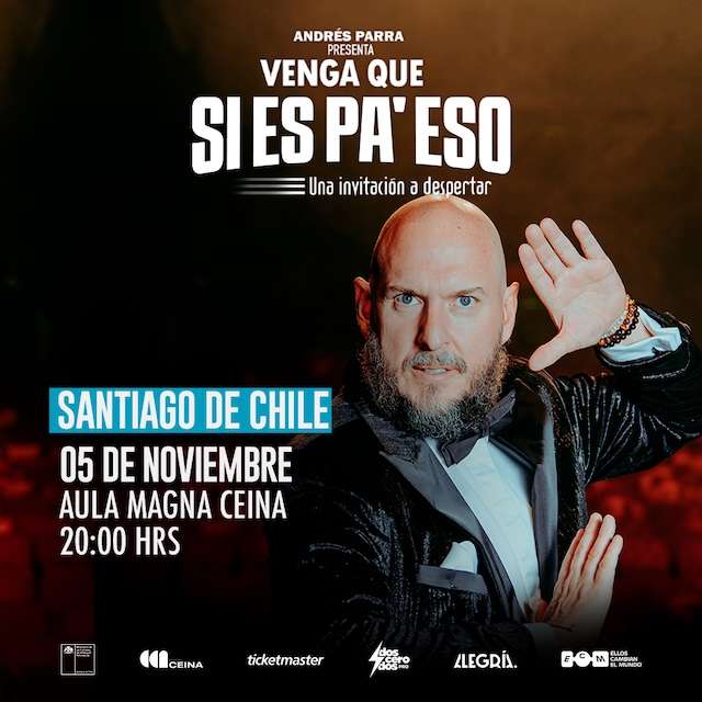 Andrés Parra - Venga Que Si Es Pa´ Eso - 05 de Noviembre 2026