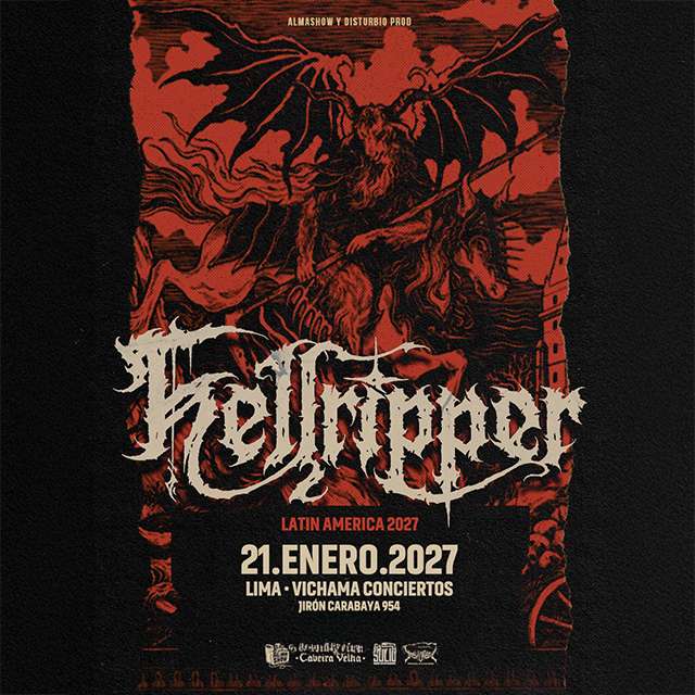 Hellripper en Lima en Vichama Conciertos