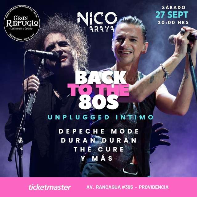 Back to the 80´s en Gran Refugio Barrio Italia