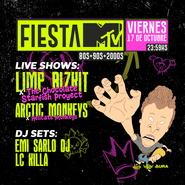 FIESTA MTV 80´90´00´ - 17 de Octubre