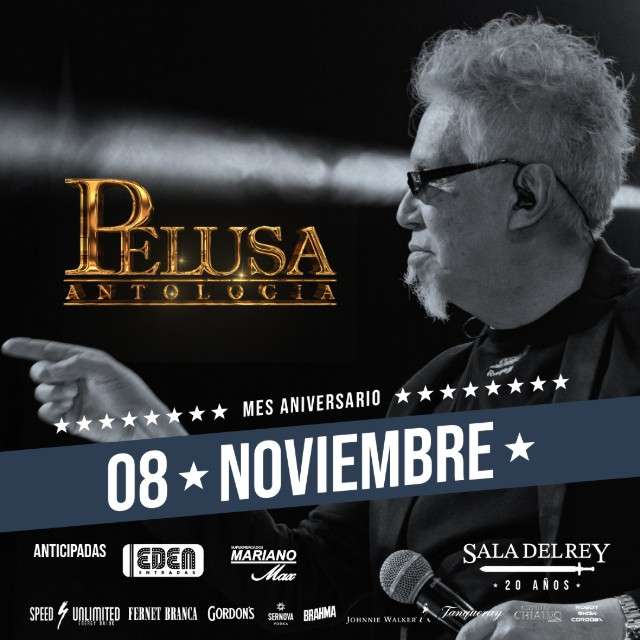 Pelusa - Sábado 8 de Noviembre 23:59Hs