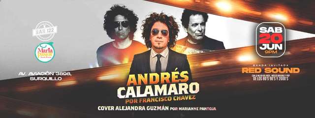 Andrés Calamaro por Francisco Chávez - 20 De Junio