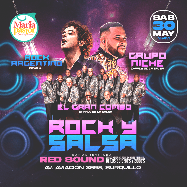 Rock y Salsa - 30 de Mayo