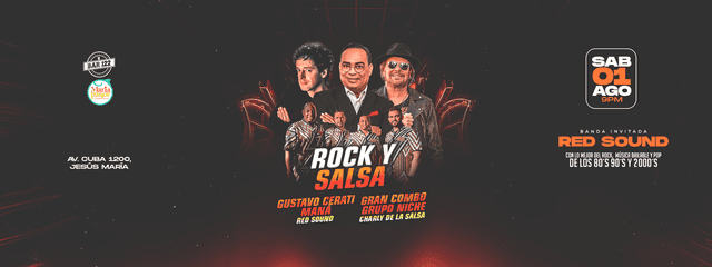 Rock y Salsa - 01 de Agosto