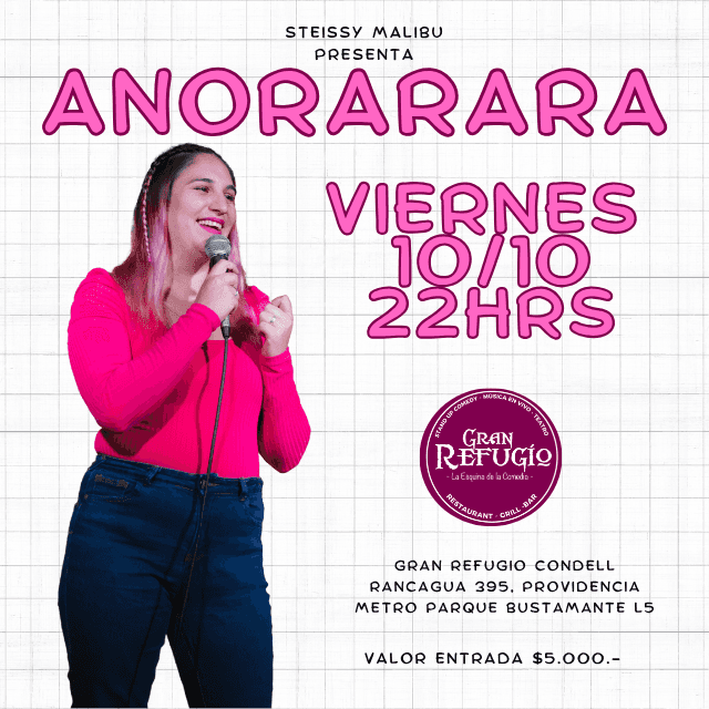 Anorarara en Gran Refugio Barrio Italia