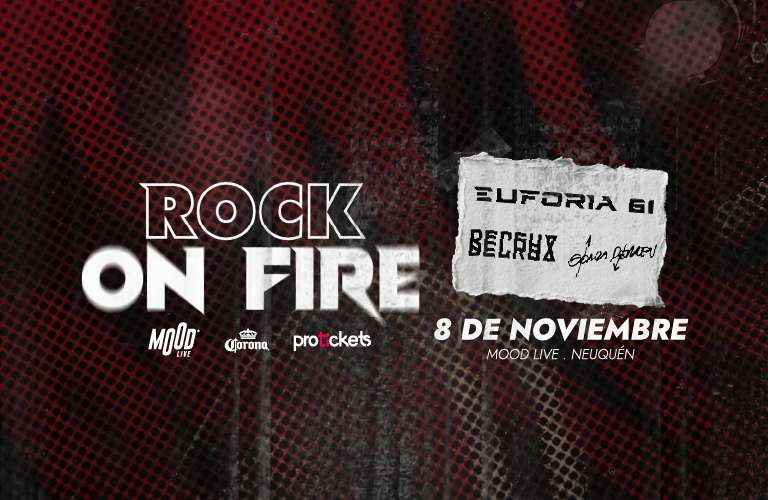 ROCK ON FIRE