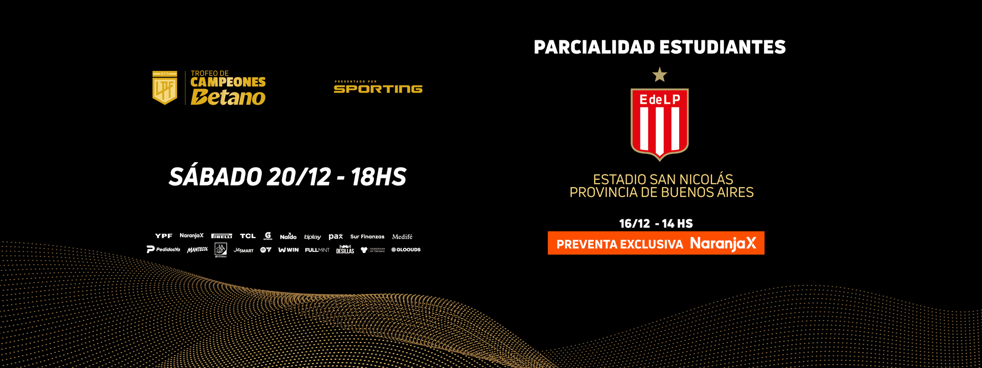 ESTUDIANTES LP vs. PLATENSE - Trofeo de Campeones Betano 2025