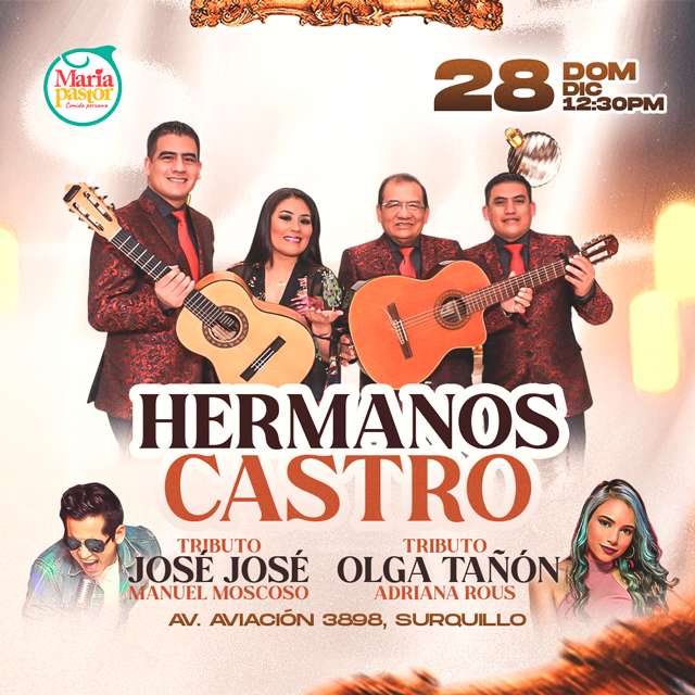 Hermanos Castro Almuerzo Show - 28 Diciembre